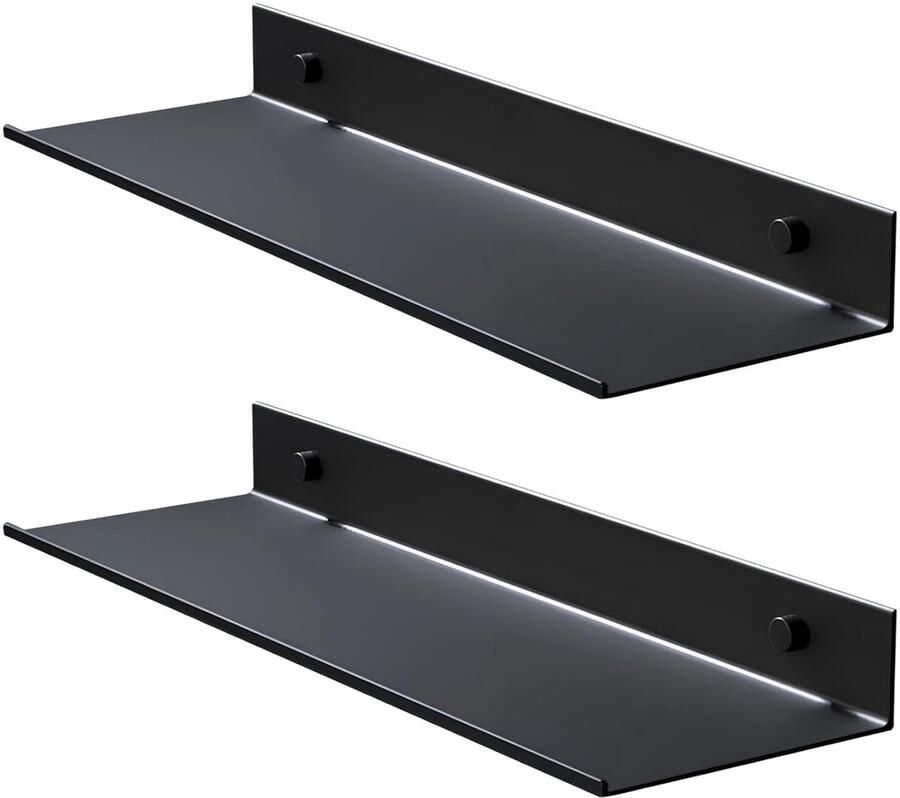 Zwevend Wandrek Aluminium Wit Duurzaam en Elegant