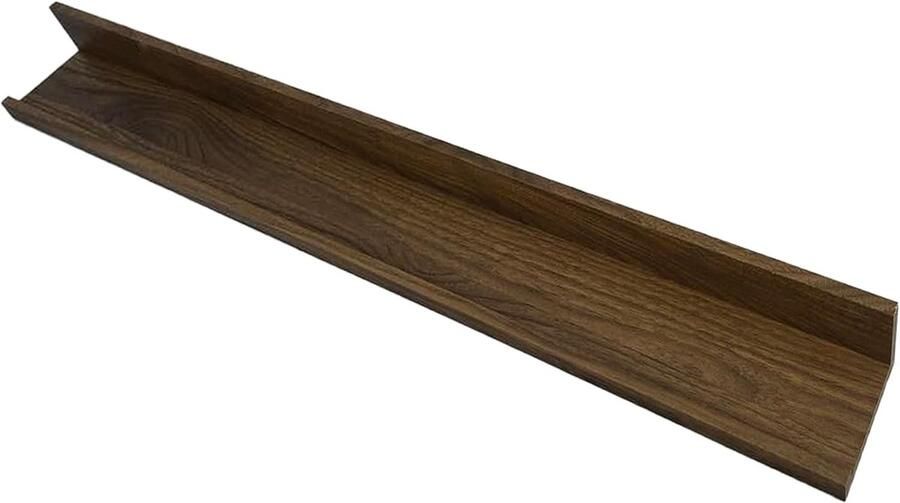 Zwevend Wandrek voor Fotolijsten en Decoratie 50 cm Walnoot