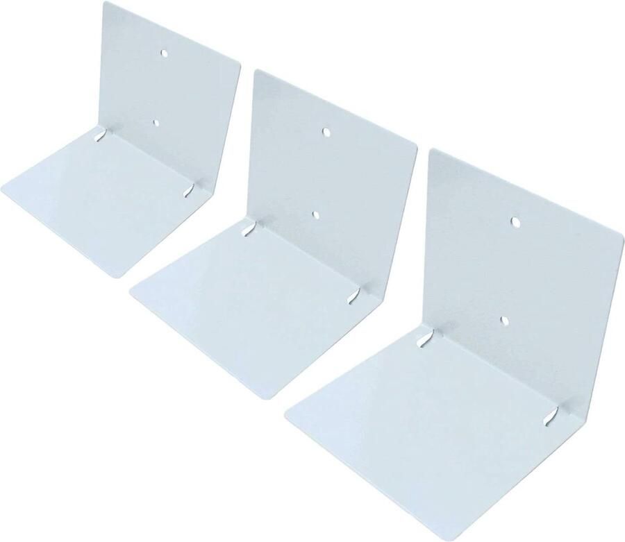 Set of 3 Invisible Floating Book Shelf Load Capacity up to 10 kg Stable Wall Mount Modern Bookshelf Book Storage and Holder