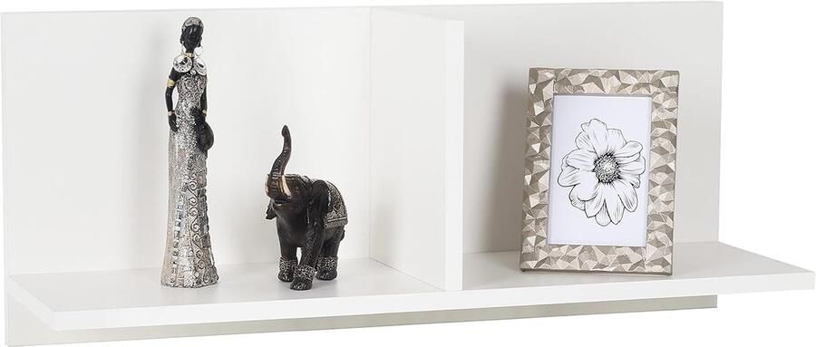 Zwevende Boekenkast Wandplank voor Decoratie 1 stuk Hout 700 mm