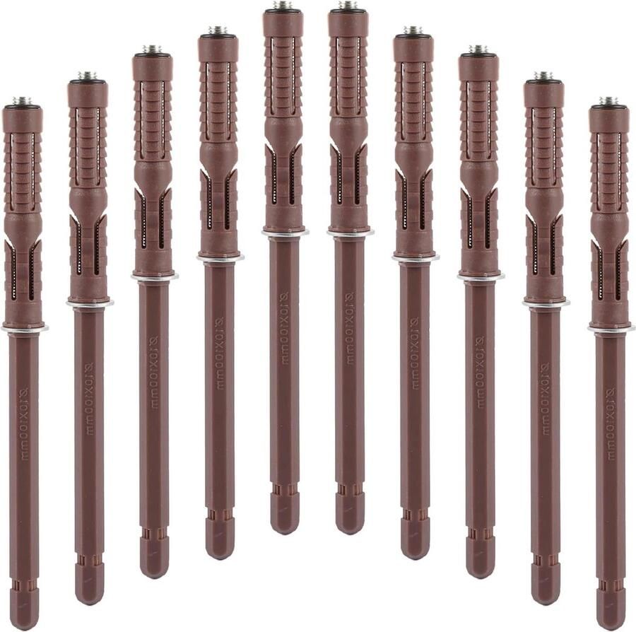 Zwevende Plankdragers Onzichtbare Wandhouders 10 Stuks 100 mm