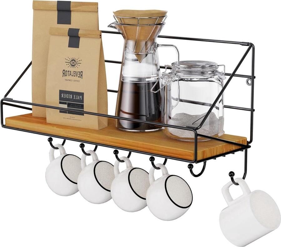 Zwevende Planken van Bamboe en Metaal Multifunctioneel Wandrek 3 Stuks Natuurkleur Bamboe en Metaal