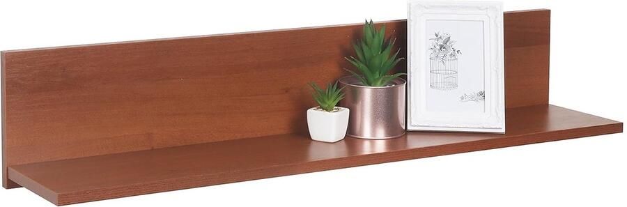 Zwevende Wandplank Decoratie en Opbergruimte 1 stuk Hout Spaanplaat