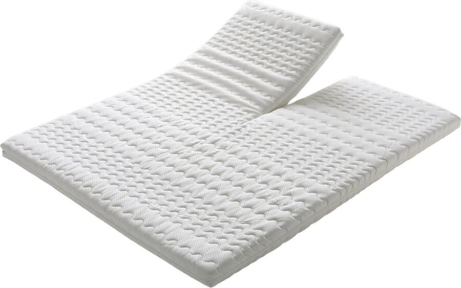 Easy Bedden EasyBedden Split Topper Topdek Matras -DUO- Nasa -Topmatras Traagschuim Topdekmatras 180x200x9cm