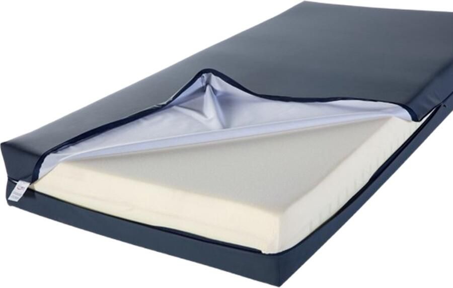 Easy Bedden EasyBedden Zorgmatras Matras Incontinentie Waterdicht Medium Koudschuim HR45 140x200 circa 16 cm Anti Bacterieel CertiPUR en Oekotex gecertificeerd 100 % Veilig