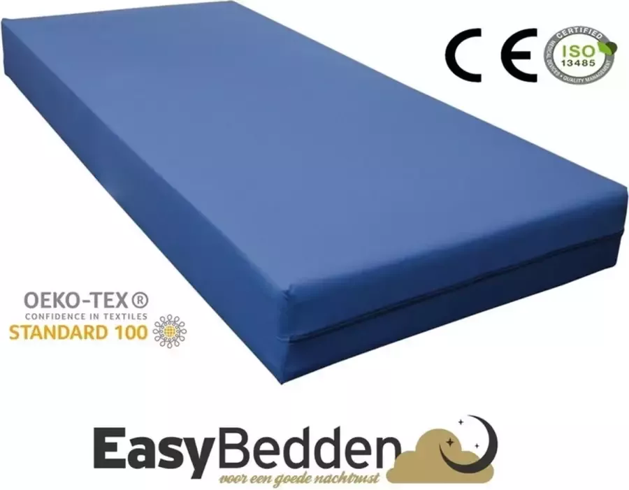 Easy Bedden EasyBedden 80x200 20 cm Zorgmatras Matras Incontinentie Waterdicht Medium Koudschuim 100 % Veilig ACTIE !!!