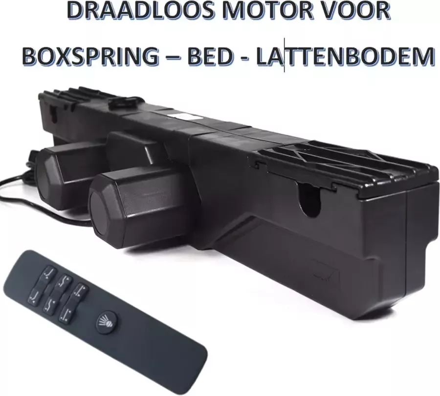 Easy Bedden EasyBedden Dual Actuator Universeel Motor voor boxspring Draadloos 2 jaar Garantie