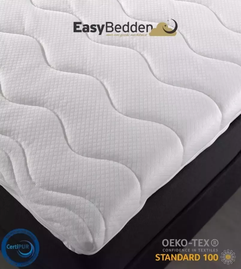 Easy Bedden EasyBedden Topdekmatras Koudschuim HR45 150x200 circa 7 cm Actie !!!