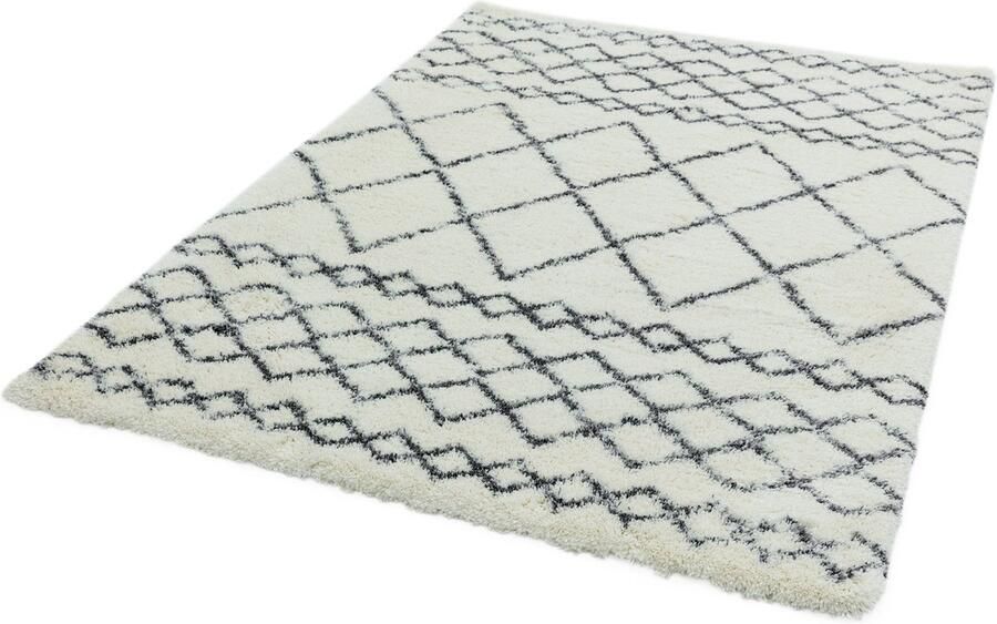 Eazy Living Easy Living Alto-Rug-al02-cream-&-Grey Vloerkleed 120x170 Rechthoek Laagpolig Tapijt Modern Beige Grijs - Foto 2