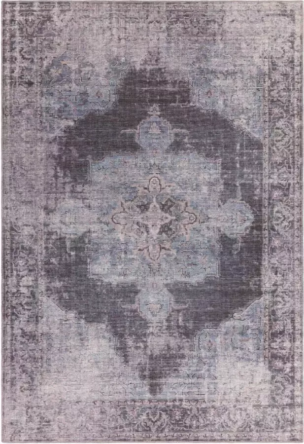 Easy living Roya Rug KY05 Vloerkleed 160x230 Rechthoek Laagpolig Oosters Vintage Tapijt Klassiek Meerkleurig