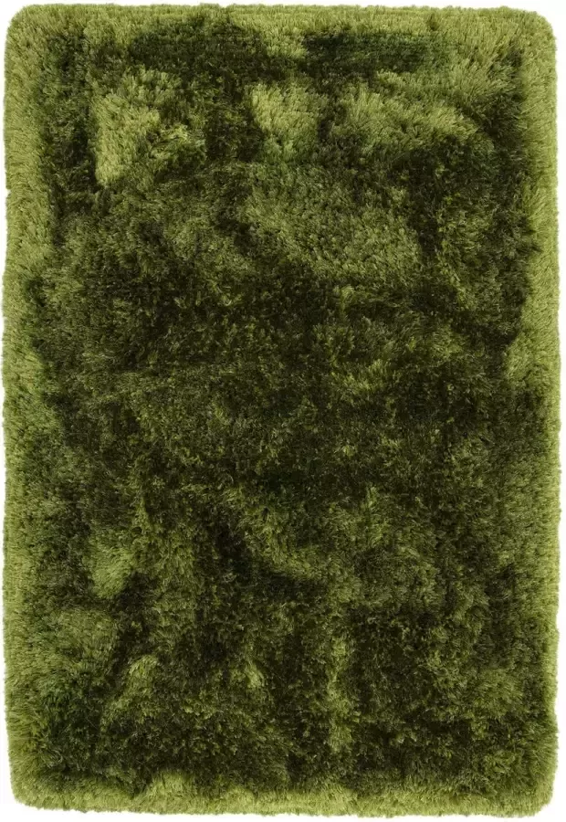 Eazy Living Easy Living Plush-Rug-Green Vloerkleed 140x200 Rechthoek Laagpolig Shaggy Tapijt Klassiek Groen - Foto 2