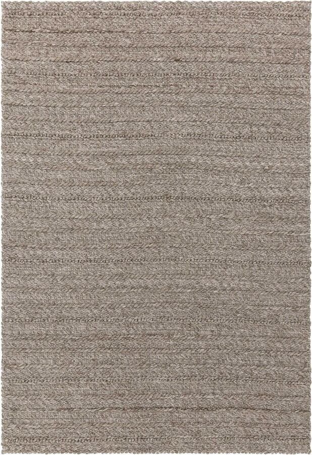 Eazy Living Easy Living Easy Living Grayson Taupe Vloerkleed 160x230 Rechthoek Buiten Laagpolig Structuur Tapijt Modern Bruin Taupe