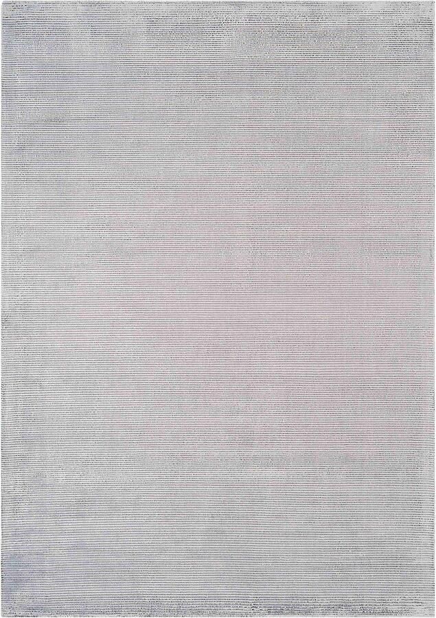 Eazy Living Easy Living Reko-Rug-Silver Vloerkleed 160x230 Rechthoek Laagpolig Tapijt Modern Grijs
