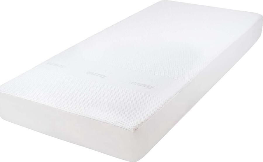 Eazzzy Premium Matrasbeschermer 4-Lagen Waterdichte Bescherming Bacteriëndemping met Zilvervezels Ademend en Allergieën Tegen Perfecte Pasvorm voor Elke Matras Wasbaar tot 60°C