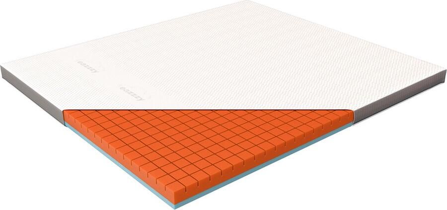 Eazzzy Topper Premium Cube topdekmatras 90 x 200 x 9 cm