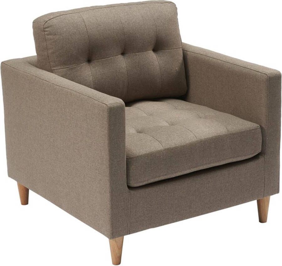 House Nordic Marino fauteuil stof bruin - Foto 2