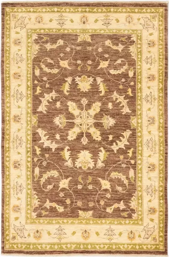 ECarpet Chobi Finest Afghanistan Blauw Tapijt Vloerkleed Handgemaakt