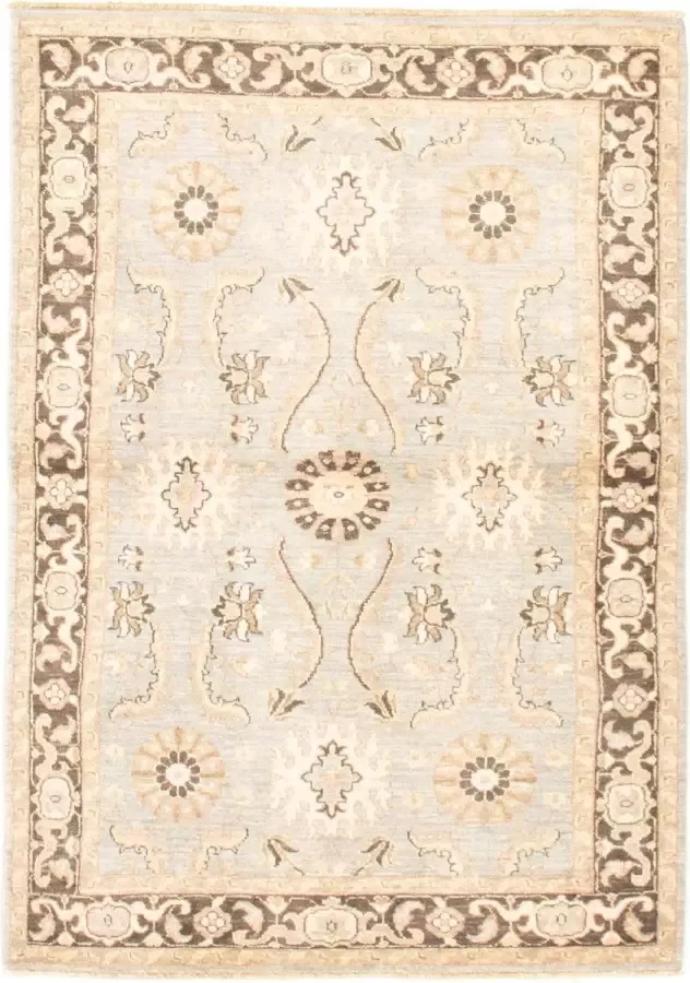 ECarpet Chobi Finest Afghanistan Blauw Tapijt Vloerkleed Handgemaakt
