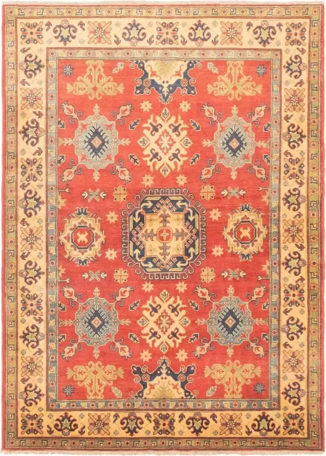 ECarpet Finest Ghazni Afghanistan Bruin Tapijt Vloerkleed Handgemaakt