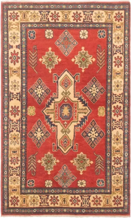 ECarpet Finest Ghazni Afghanistan Bruin Tapijt Vloerkleed Handgemaakt