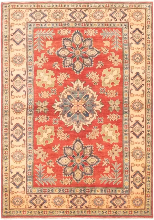 ECarpet Finest Ghazni Afghanistan Bruin Tapijt Vloerkleed Handgemaakt