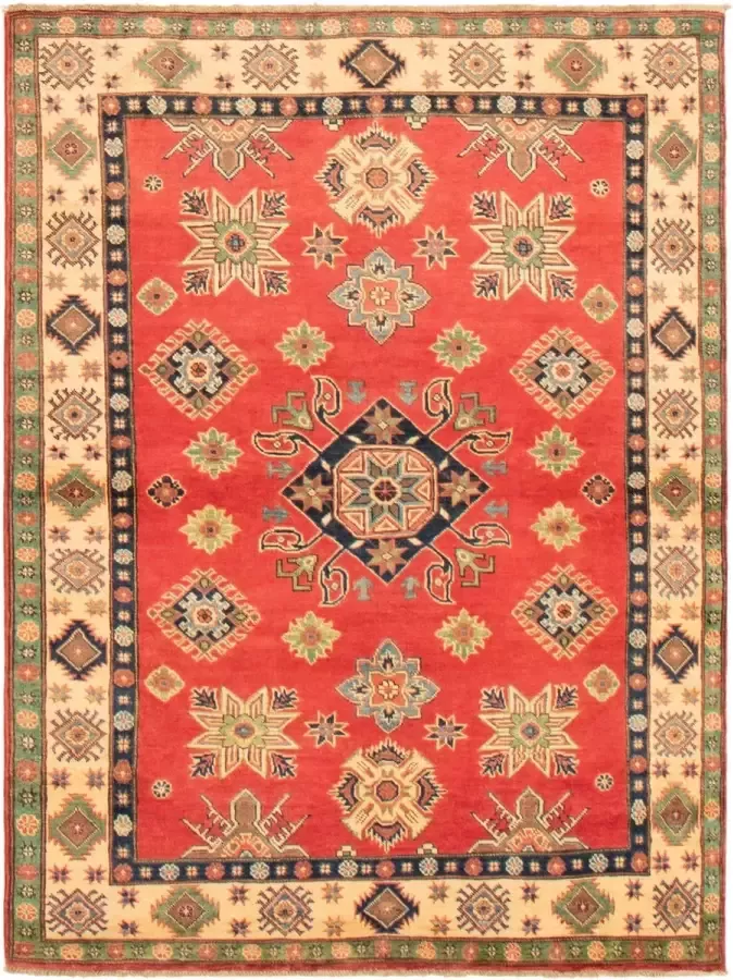 ECarpet Finest Ghazni Afghanistan Bruin Tapijt Vloerkleed Handgemaakt