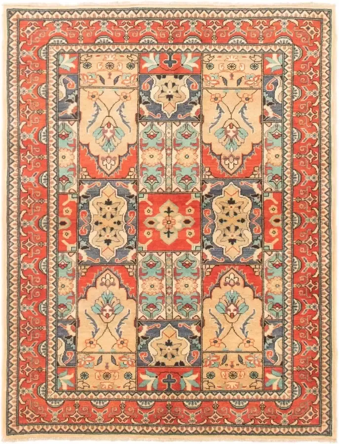 ECarpet Finest Ghazni Afghanistan Bruin Tapijt Vloerkleed Handgemaakt