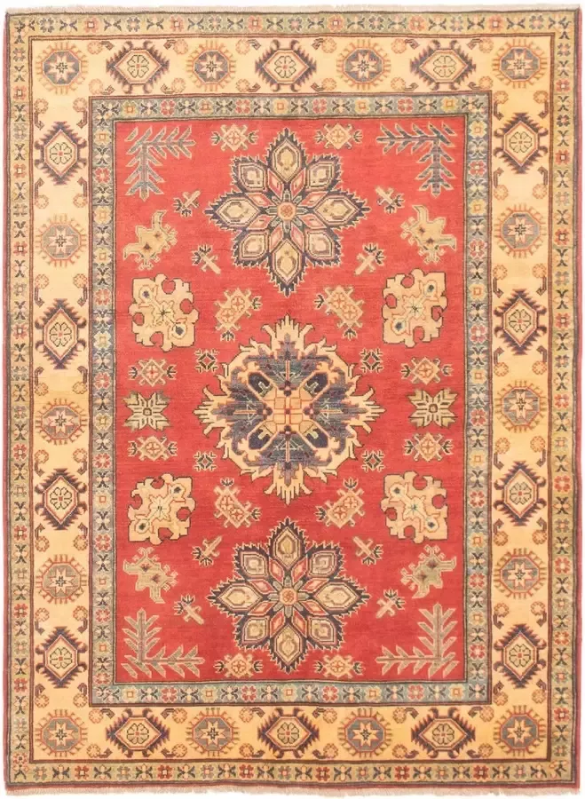 ECarpet Finest Ghazni Afghanistan Bruin Tapijt Vloerkleed Handgemaakt