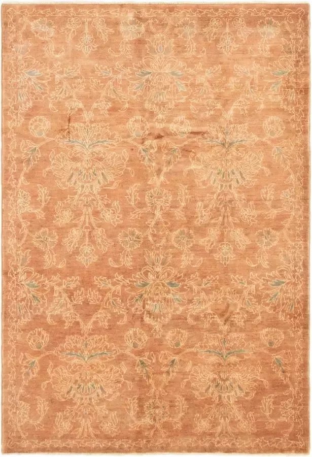 ECarpet Finest Ziegler Chobi Afghanistan Bruin Tapijt Vloerkleed Handgemaakt