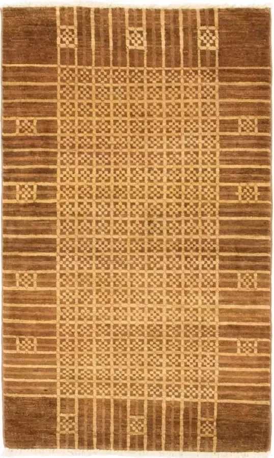ECarpet Finest Ziegler Chobi Afghanistan Bruin Tapijt Vloerkleed Handgemaakt