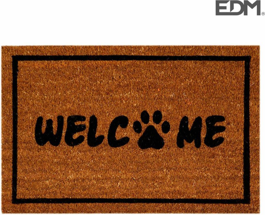 EDM Deurmat Bruin 60 X 40 Cm