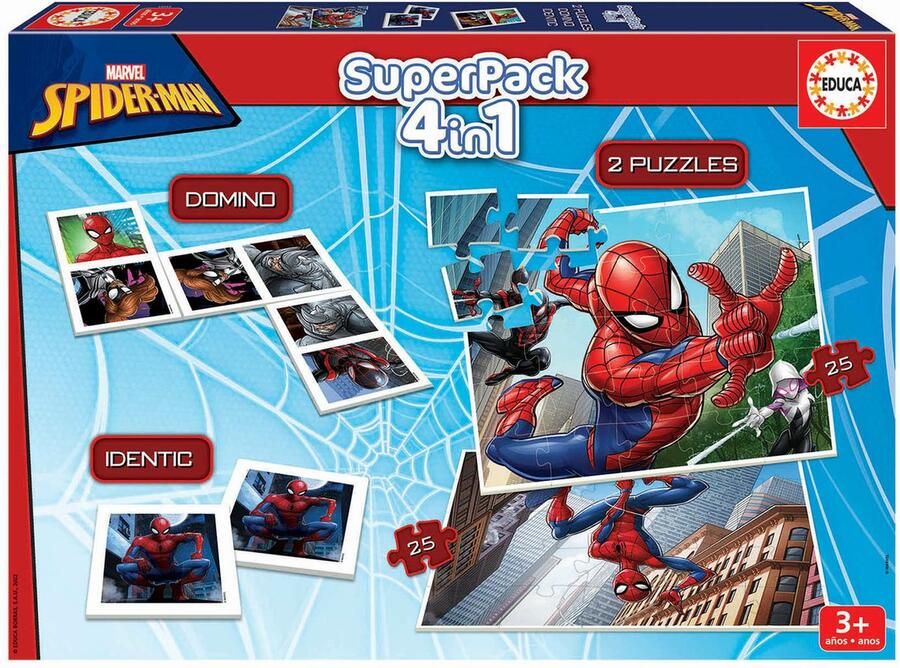 Educa Borras Marvel Spiderman Superpack