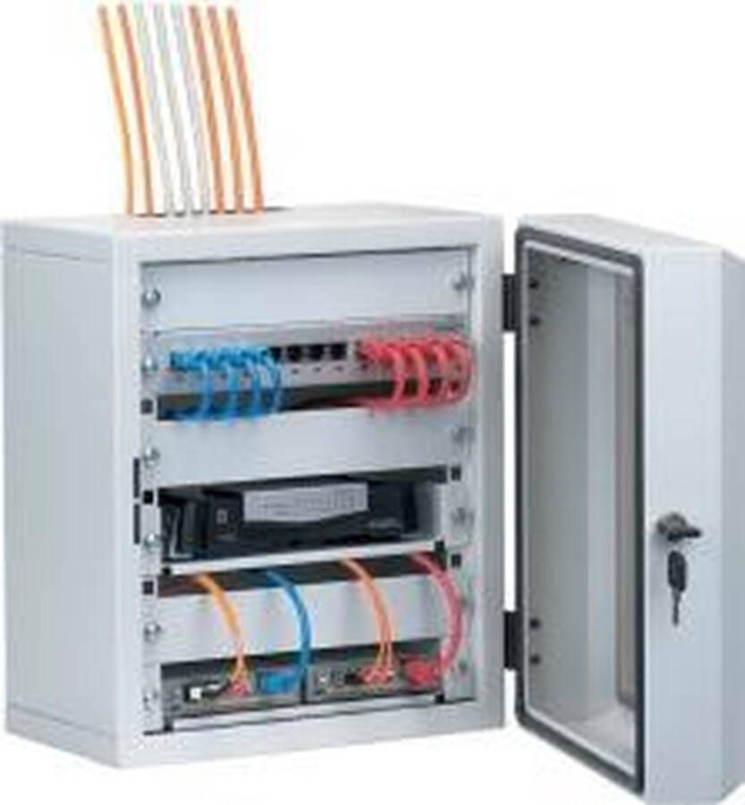 EFB Elektronik 691801 rack 7U Wandrek Grijs