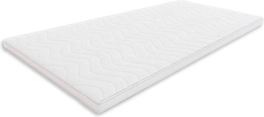 EFKO Koudschuim topper matras 90x200 cm Luxe wasbare hoes voor een betere slaap en rug ondersteuning - Foto 3