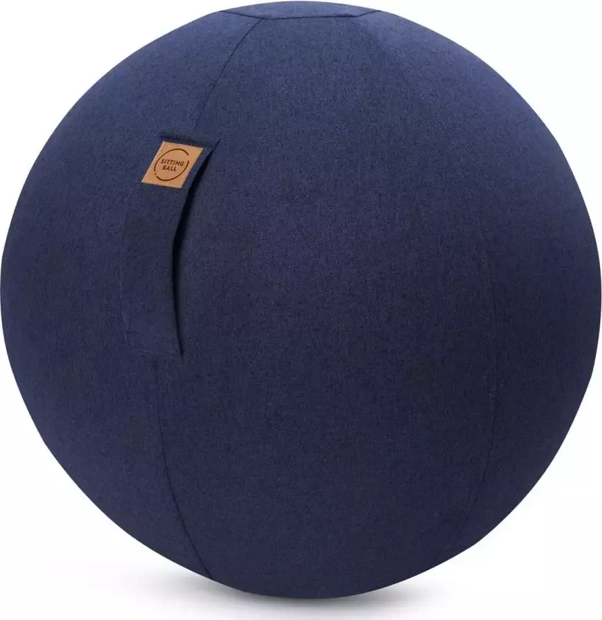 Eggy Zitbal 65cm Donkerblauw diameter Comfortabel en gezond Zitballen 65 CM