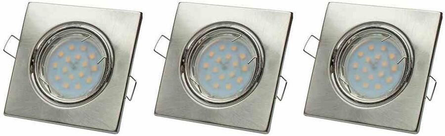 Eko-Light VIERKANTE OGENSET 3x5W GU10