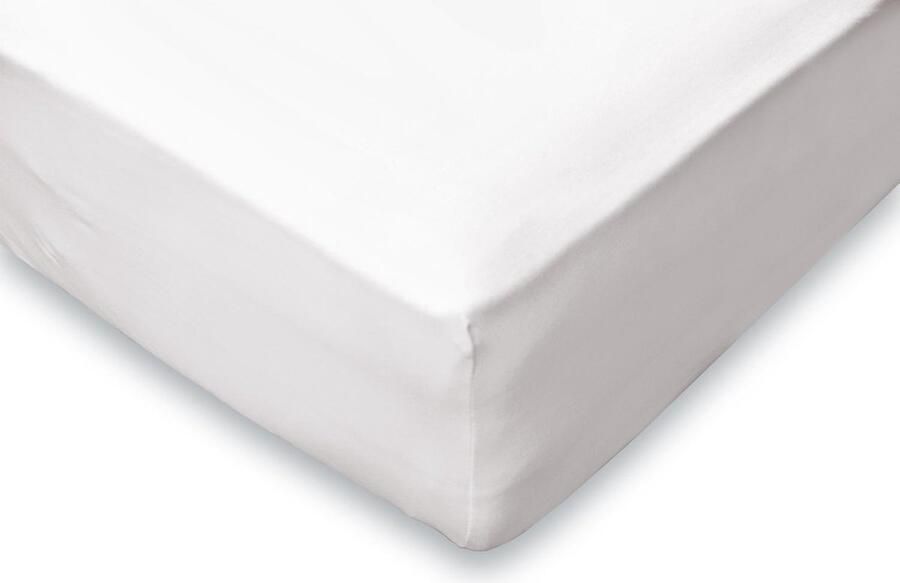 Eleganzzz Hoeslaken 180gr m2 Hoogwaardig Flanel 35cm Hoekhoogte wit 120x200cm Hoeslaken 120x200cm Hoeslakens Twijfelaar