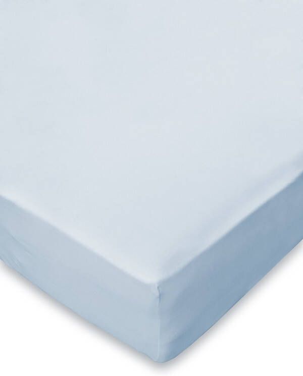 Eleganzzz Hoeslaken Jersey Stretch 35cm Hoekhoogte Licht Blauw Hoeslaken 120 130 140x200cmcm Twijfelaar Tweepersoons 100% Katoen Hoeslakens