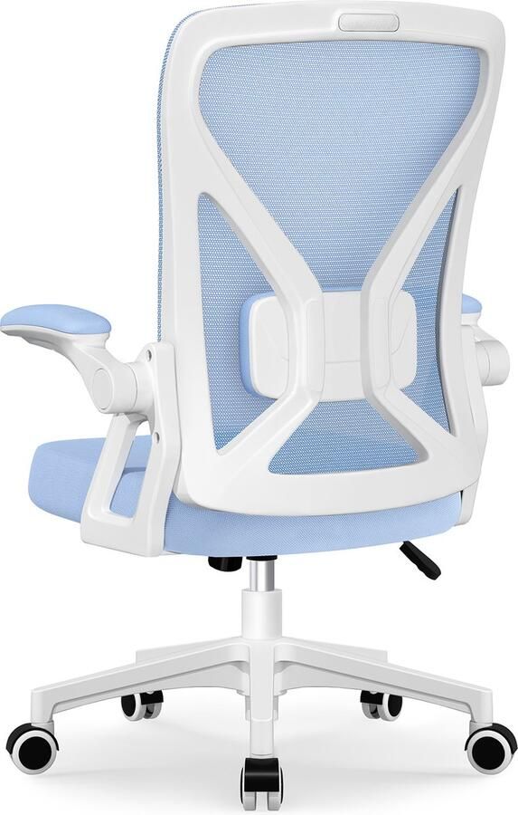 Elekiatech Ergonomische Bureaustoel Bureaustoelen voor Volwassenen 150 Kg Blauw