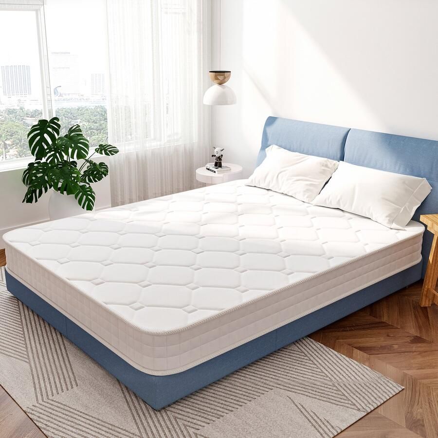 Elekiatech matras 140x200 cm-20 cm dik-tweepersoonsmatrassen-Latex pocketvering matras-Anti-Allergische-met 9-laags composietstructuur - Foto 4