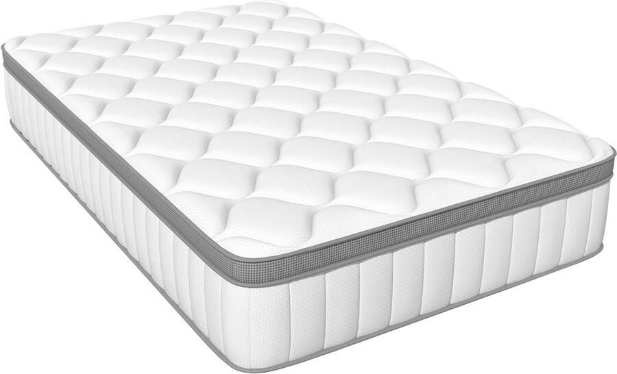 Elekiatech Matras 90 x 190 cm 25 cm dik Eenpersoonsmatrassen Anti-Allergische Pocketvering Matras met 9-laags Composietstructuur - Foto 2