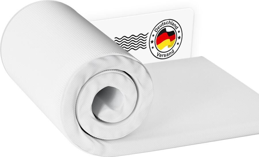 Elekiatech Topper 90x200 Topmatrassen Topdekmatras 7-Zone Memory Foam Topper Matras Dubbele Schuimlaag & Antislip Ademend & Antiallergisch Medium Hard Medium Hardheid 4 cm Dik