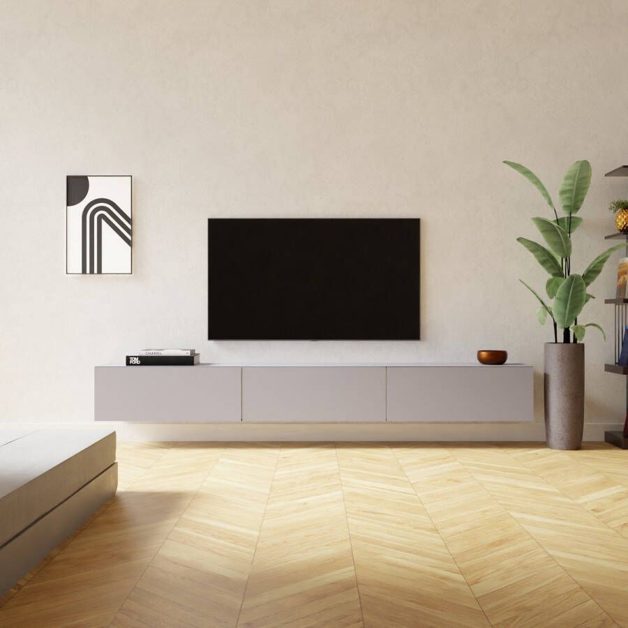 Elements TV-meubels TV meubel drie kleppen 240 CM