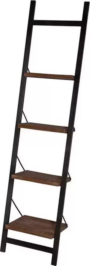 Trendhopper Boekenrek Ohio met metalen frame zwart