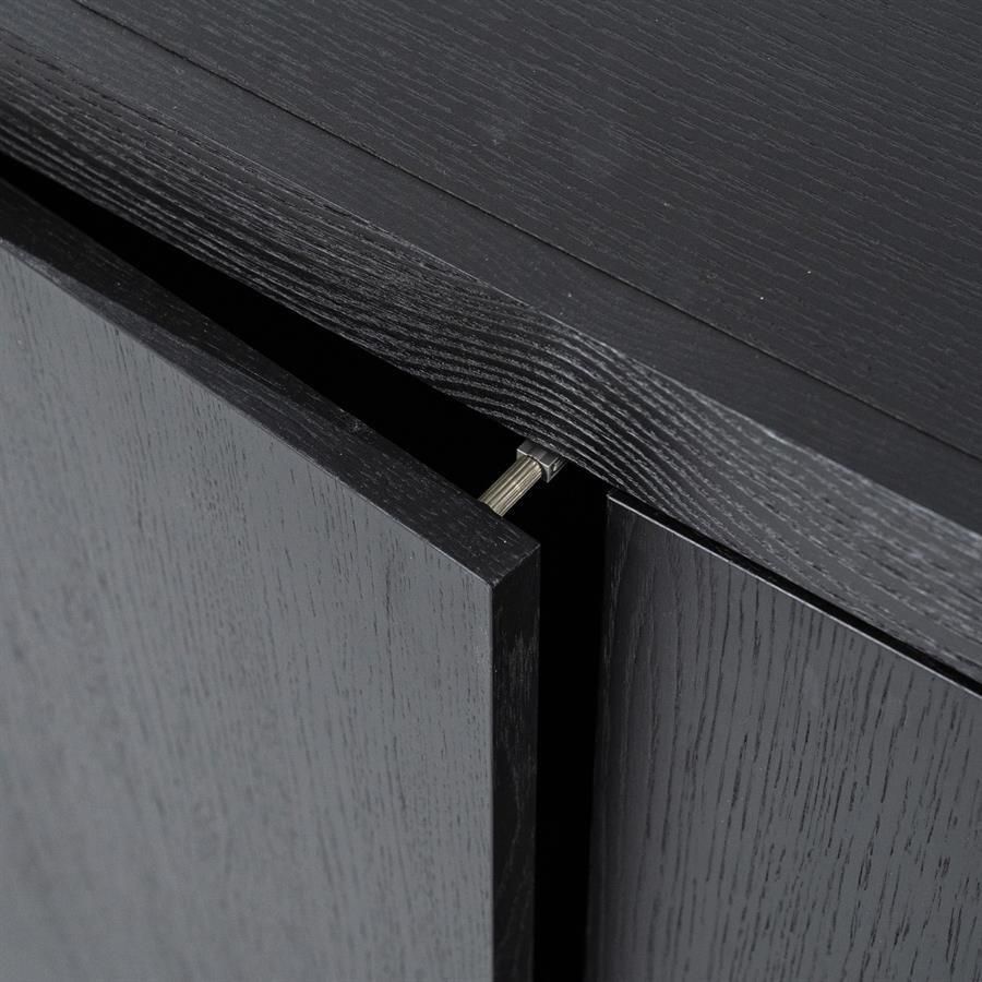 Eleonora Dressoir Helsinki Eiken Zwart 200cm