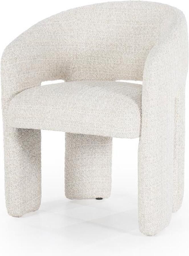 Eleonora Eetkamerstoel Hamilton Beige Stof