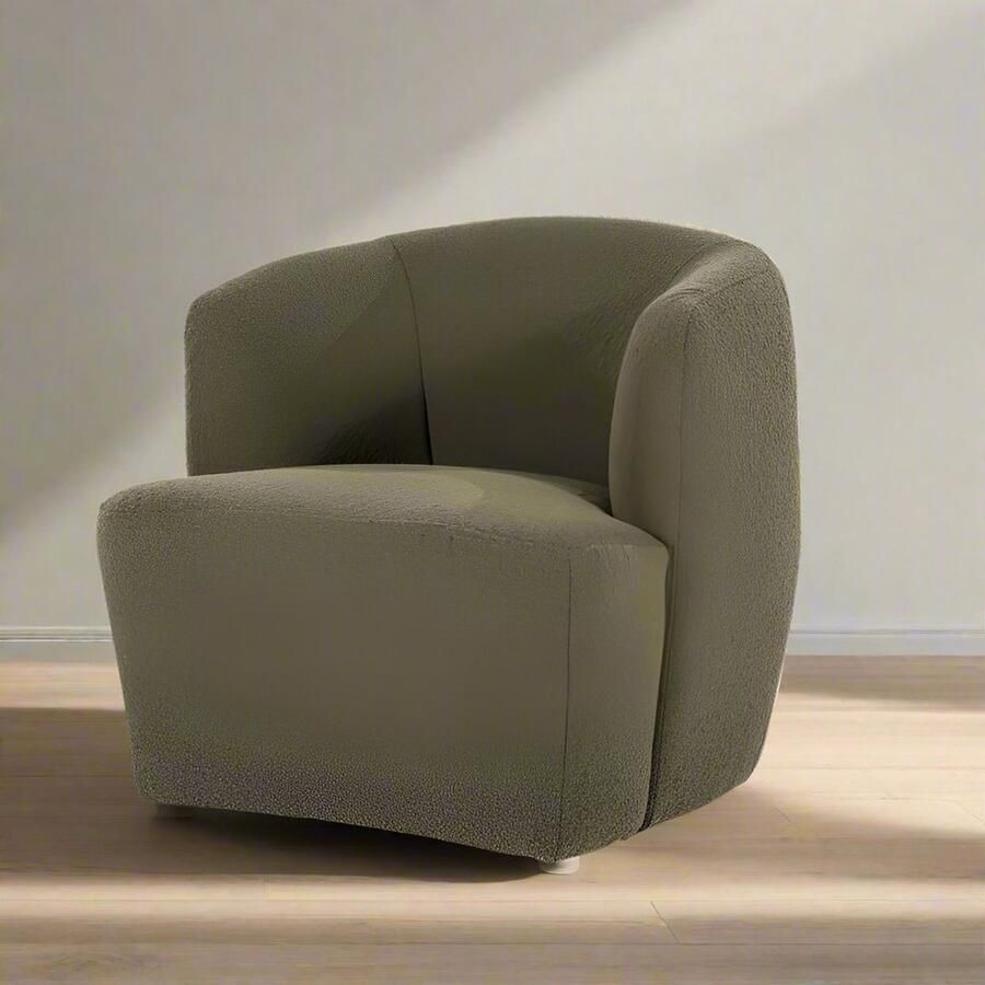 Eleonora Fauteuil Charlotte Groen Stof