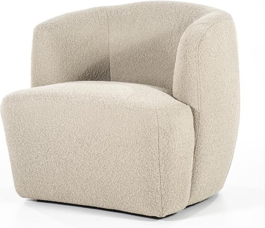 Eleonora Fauteuil Charlotte Bouclé Taupe Copenhagen - Foto 3