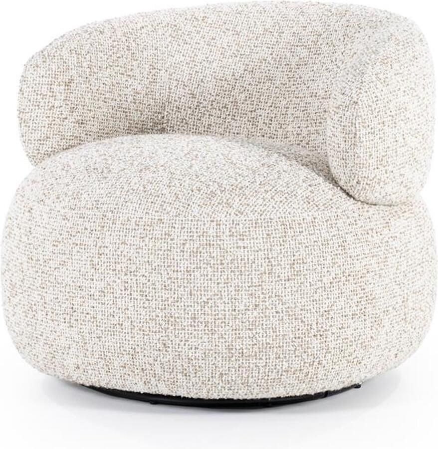 Eleonora Fauteuil Maeve Beige Stof