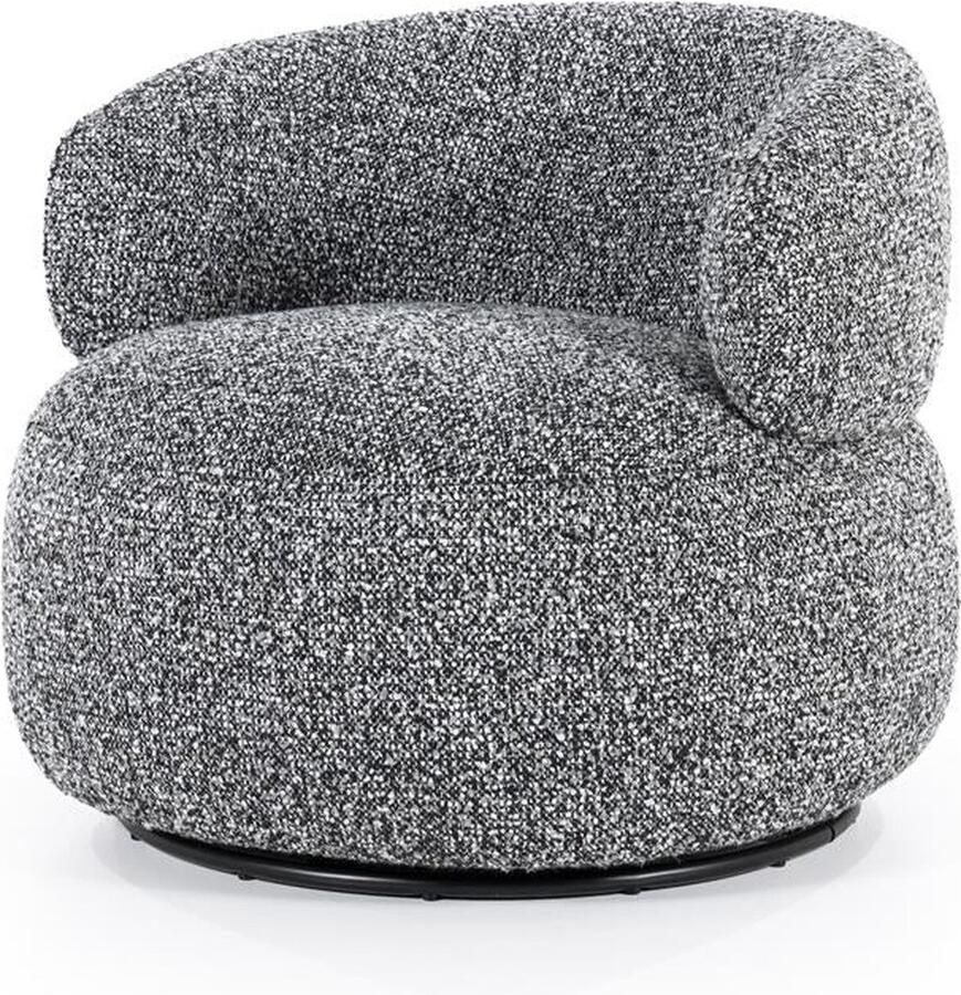 Eleonora Fauteuil Maeve Zwart Stof